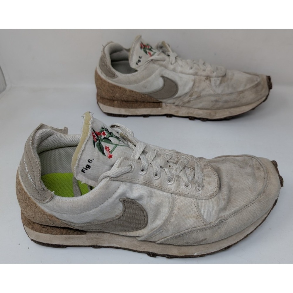 Nike Daybreak Type Cork Pagoda Sneakers Shoes Athletic Gym Casual White Mens 9.5